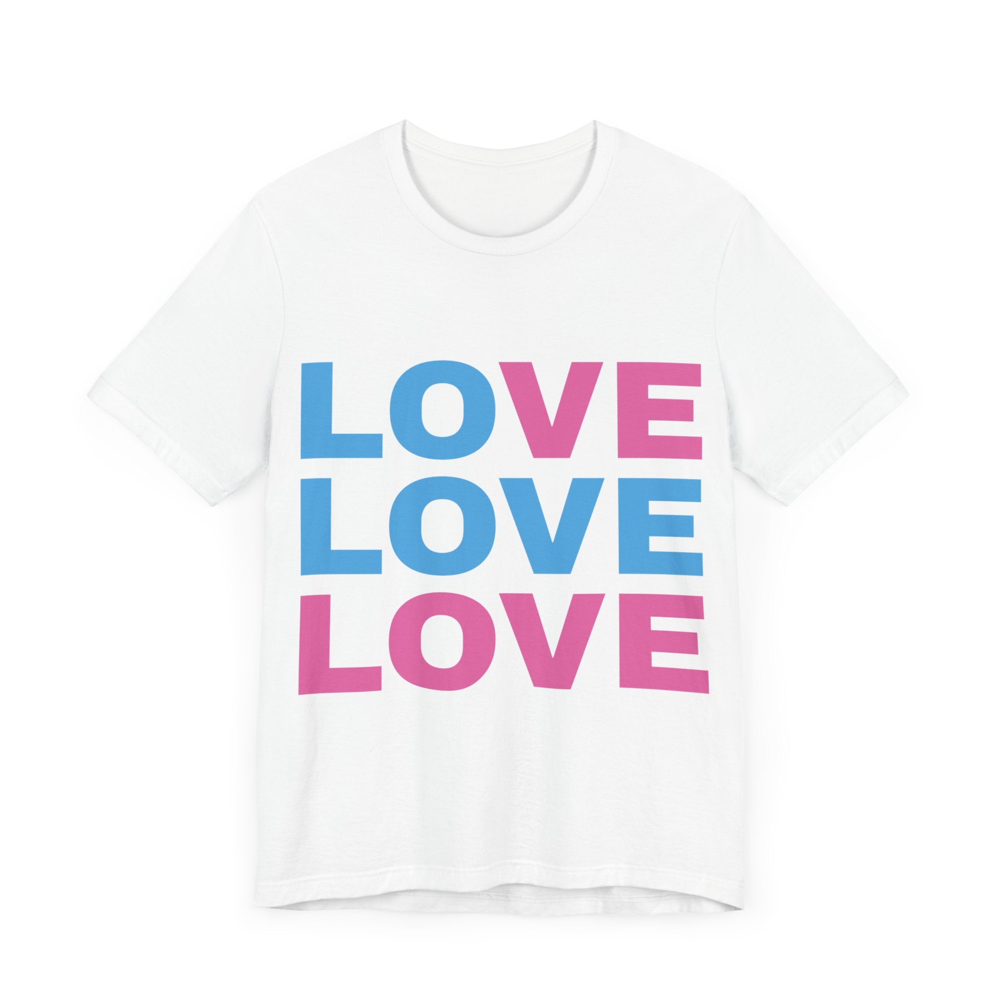 Colourful Love Tee π | Loud Love. Chill Vibes. Pride - Ready - Meme Range