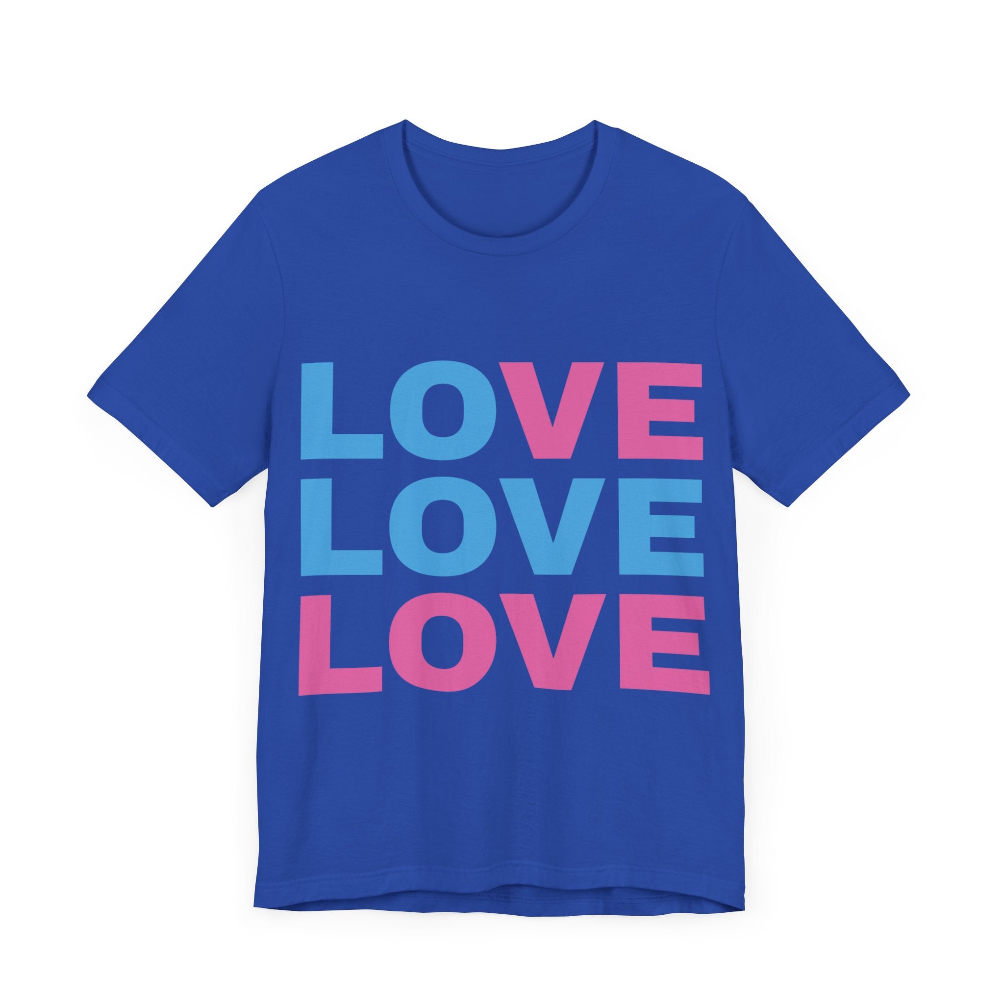 Colourful Love Tee 🌈 | Loud Love. Chill Vibes. Pride - Ready - Meme Range