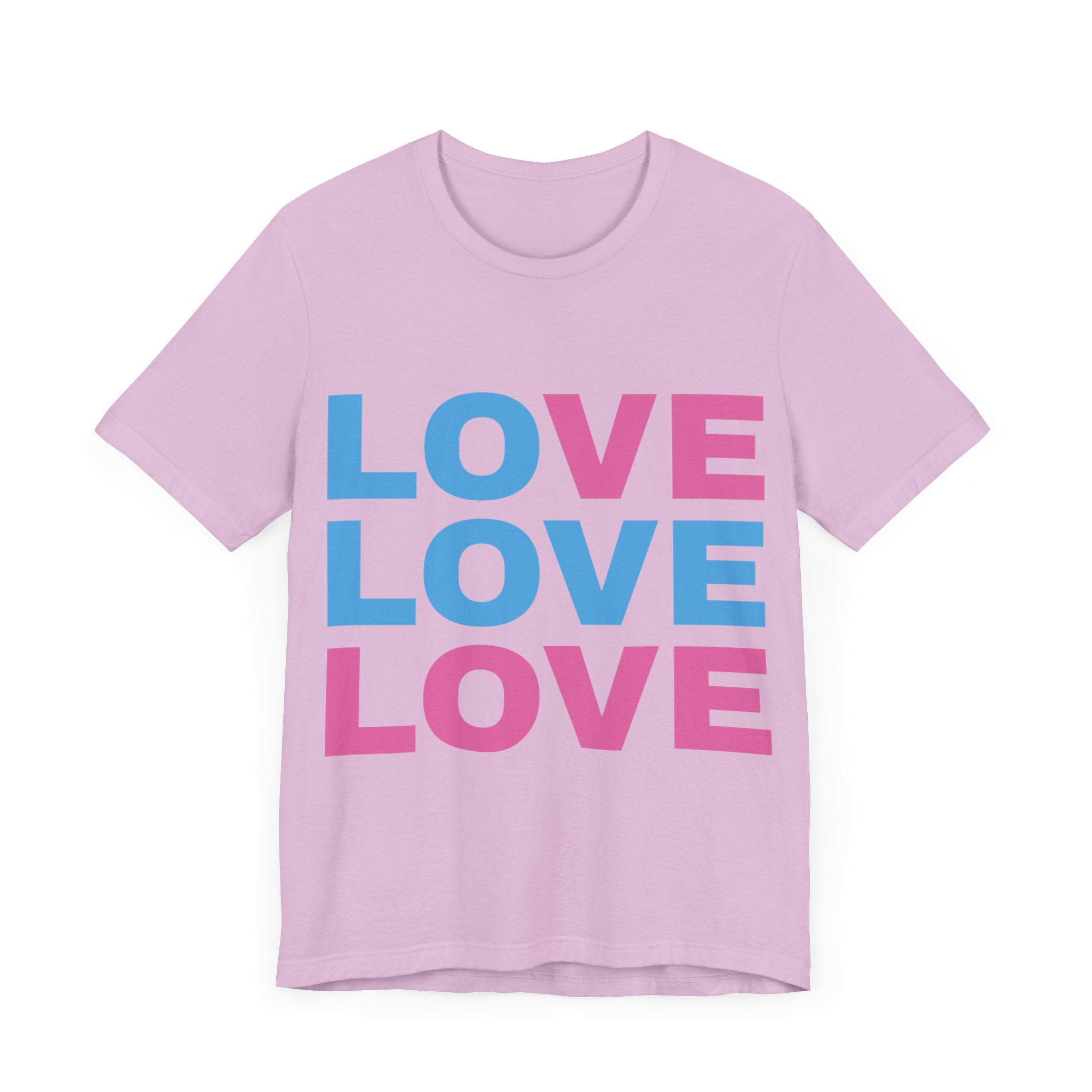 Colourful Love Tee 🌈 | Loud Love. Chill Vibes. Pride - Ready - Meme Range