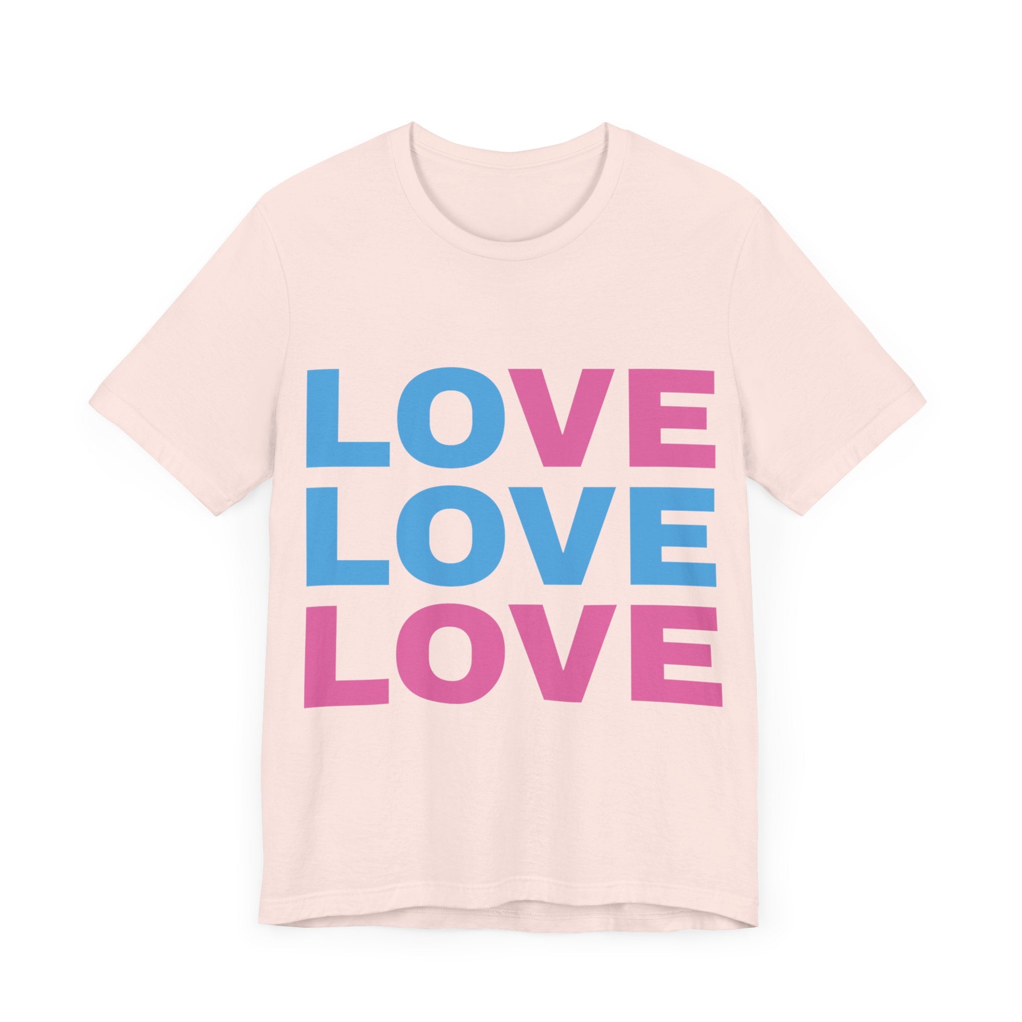 Colourful Love Tee 🌈 | Loud Love. Chill Vibes. Pride - Ready - Meme Range