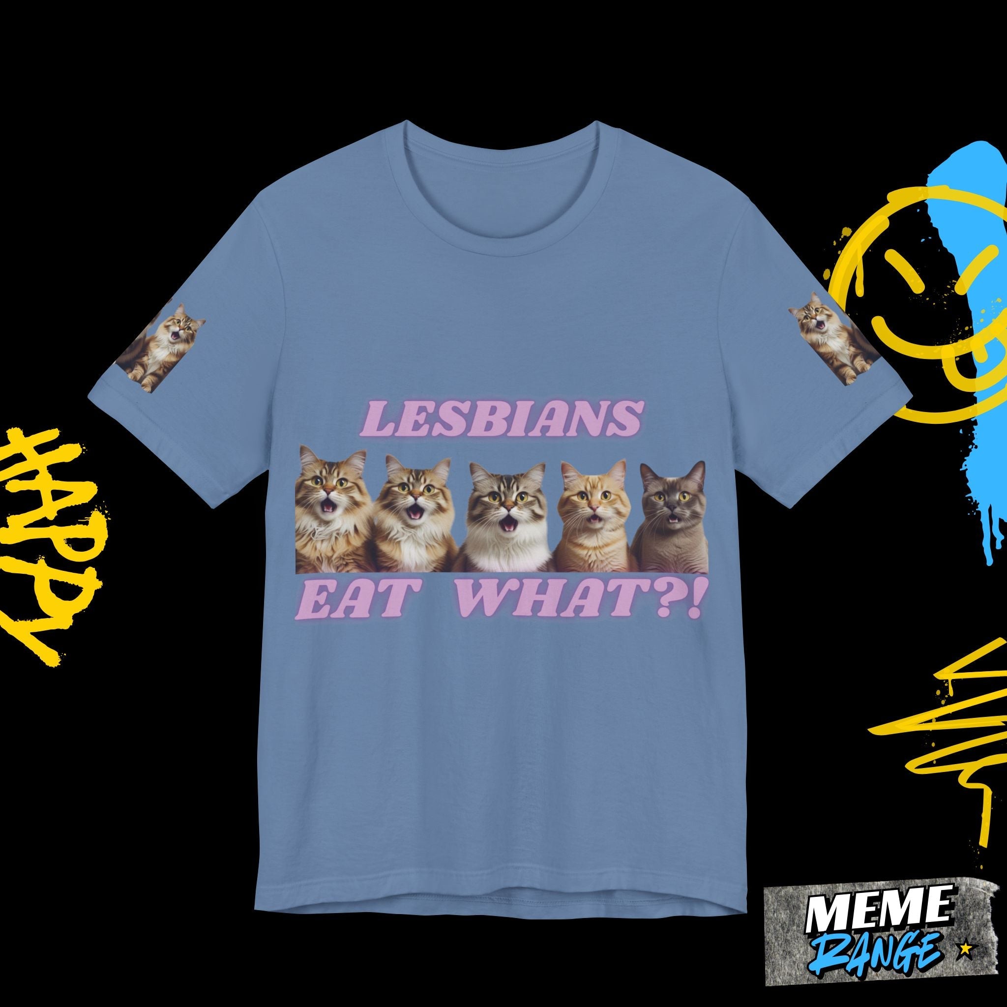 Lesbians Eat WHAT? Tee - If purrrfection was a t-shirt 🐾 - Meme Range