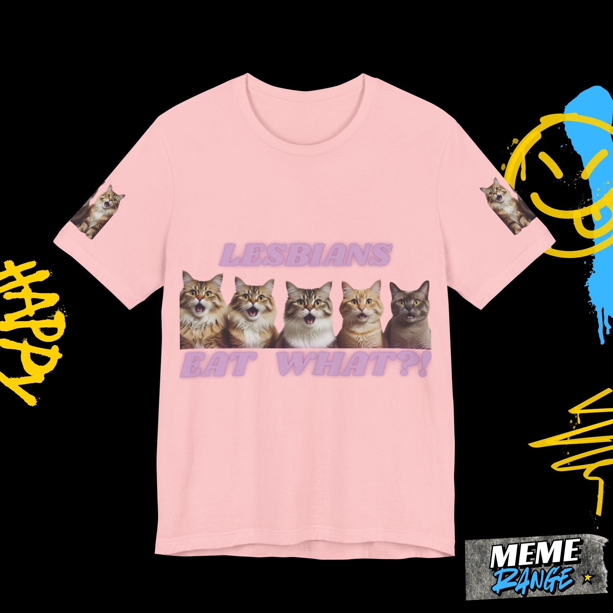 Lesbians Eat WHAT? Tee - If purrrfection was a t-shirt 🐾 - Meme Range