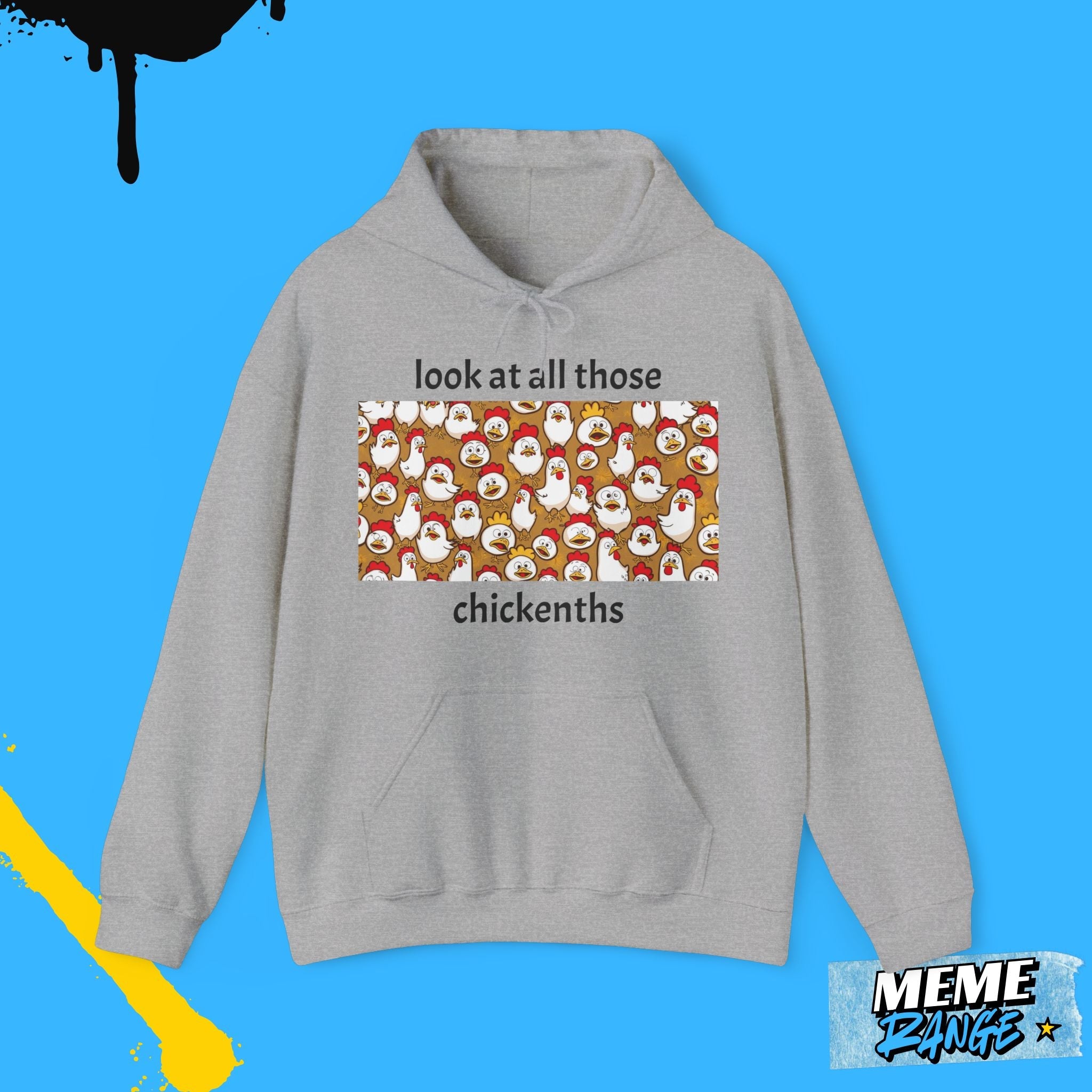 Look at All Those Chickens🐔 – Unisex Meme Hoodie - Meme Range