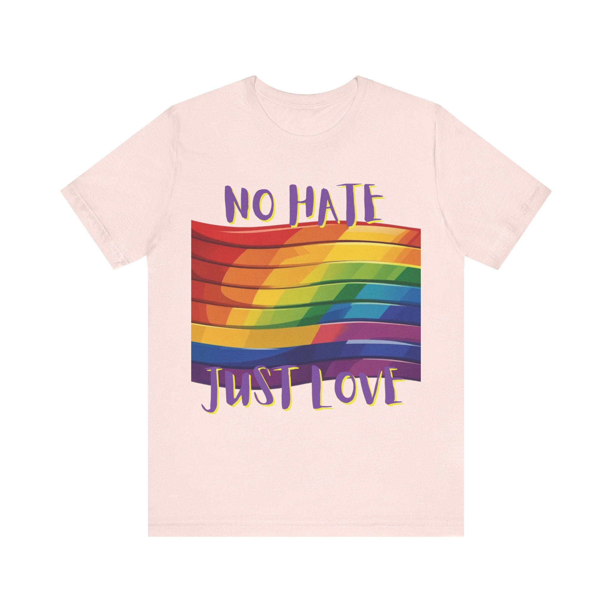 Pride Love Graphic Tee 💖🌈 | Soft Fit, Loud Message, Full Ally Vibes - Meme Range