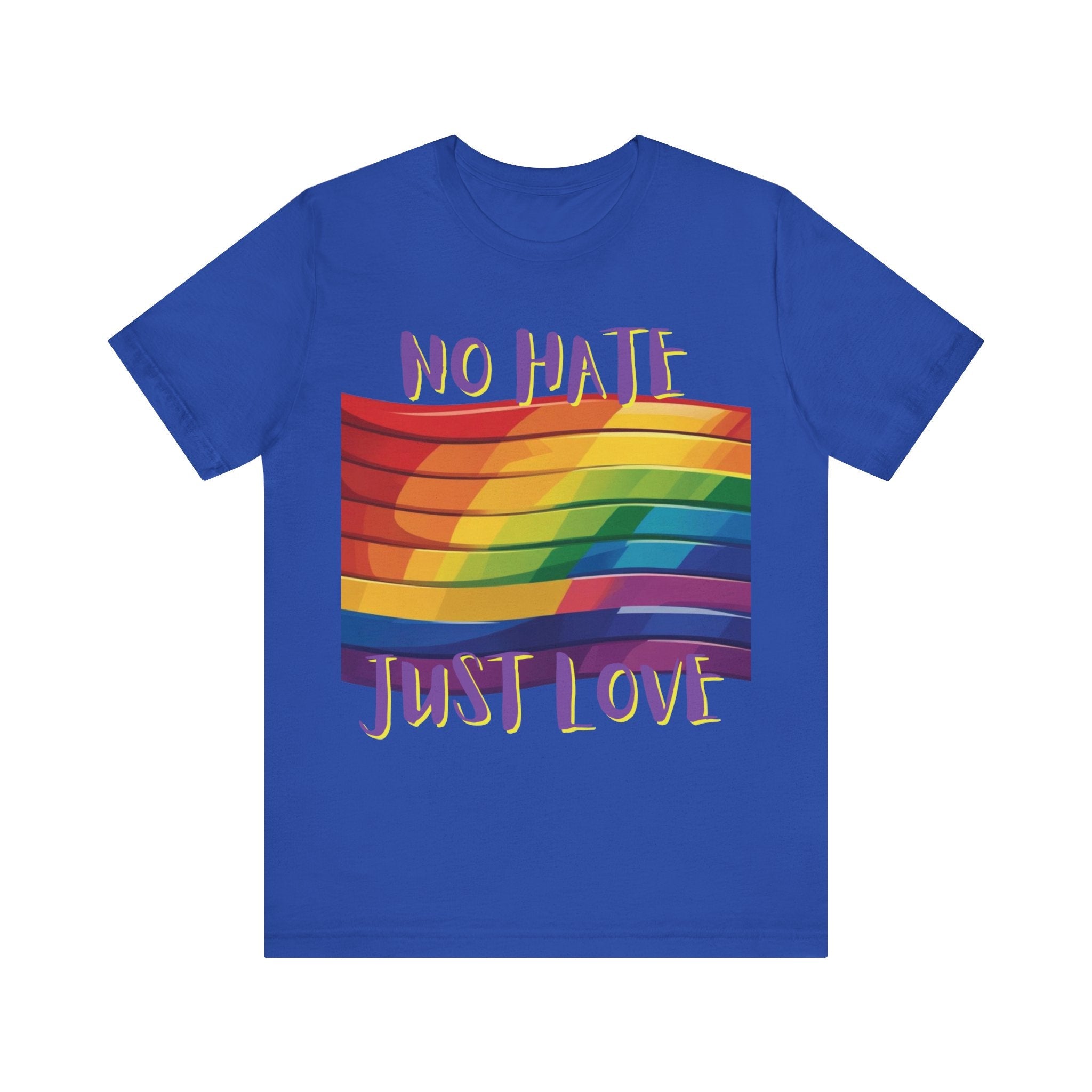 Pride Love Graphic Tee 💖🌈 | Soft Fit, Loud Message, Full Ally Vibes - Meme Range