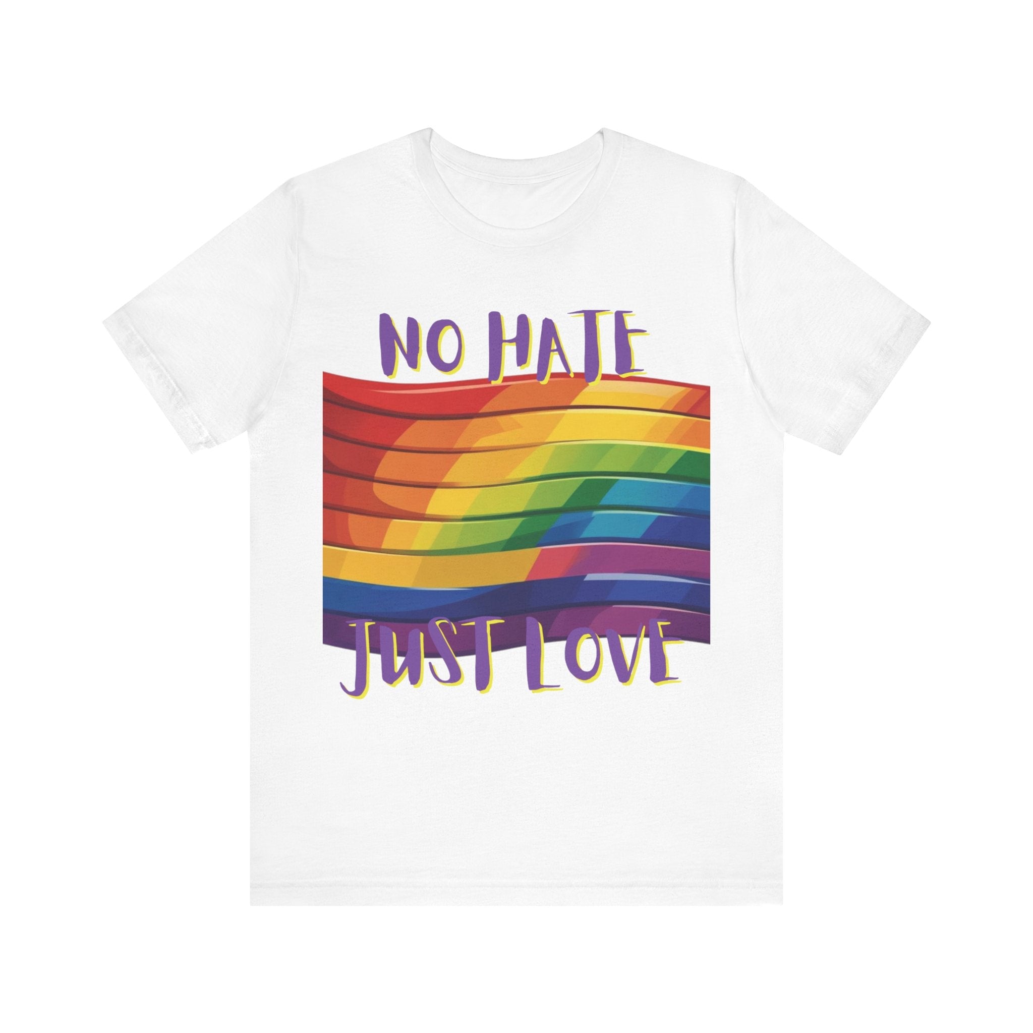 Pride Love Graphic Tee 💖🌈 | Soft Fit, Loud Message, Full Ally Vibes - Meme Range